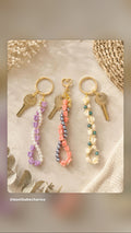 Hawaiian twisted lei key/ bag charms