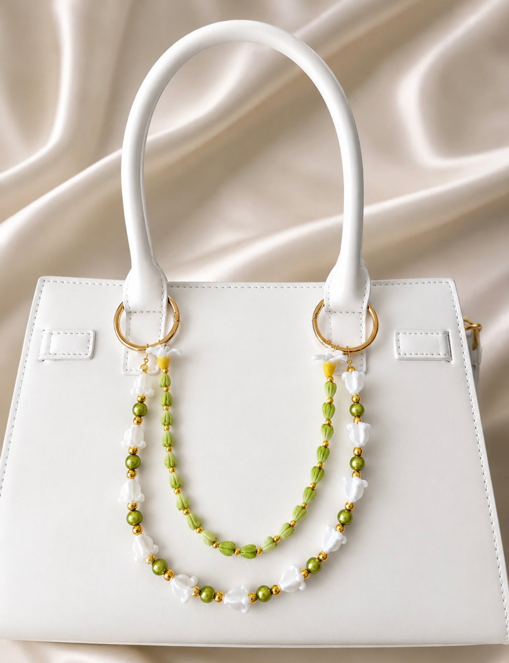 Hawaiian double lei bag/ boot charm