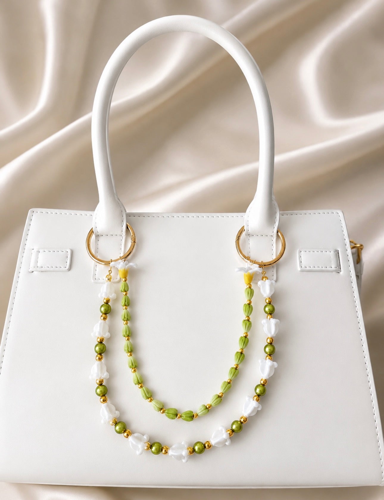 Hawaiian double lei bag/ boot charm